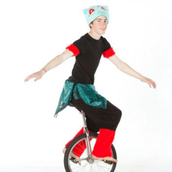 Zealous Arts Movement Unicyclist